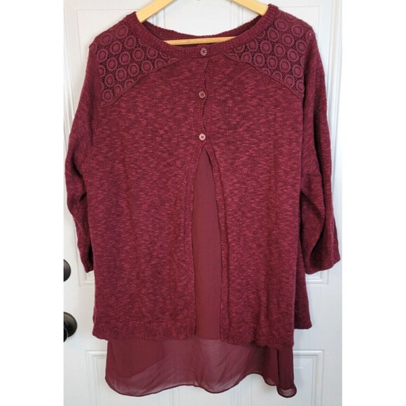 Lucky Brand Womens Plus Size Sweater Size 3X - Picture 6 of 6